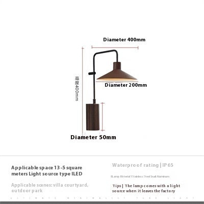 Outdoor Waterproof Villa Garden Lamp