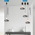 Lámpara Colgante Nórdica LED Ajustable para Cabecera