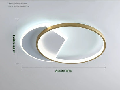 Nordic Minimalist Bedroom Ceiling Lamp Modern Home