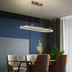 Modern Aluminum LED Pendant Chandelier with PMMA Shade