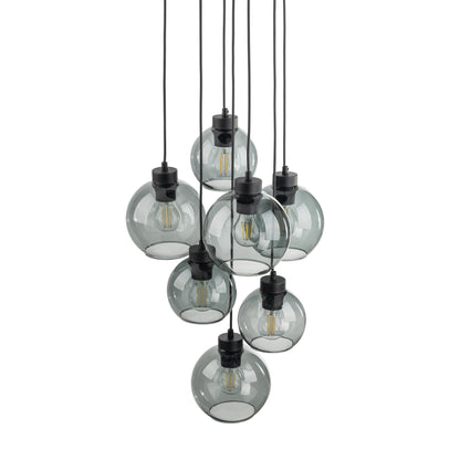 CUBUS Graphite Glass Scandinavian Pendant Light 7