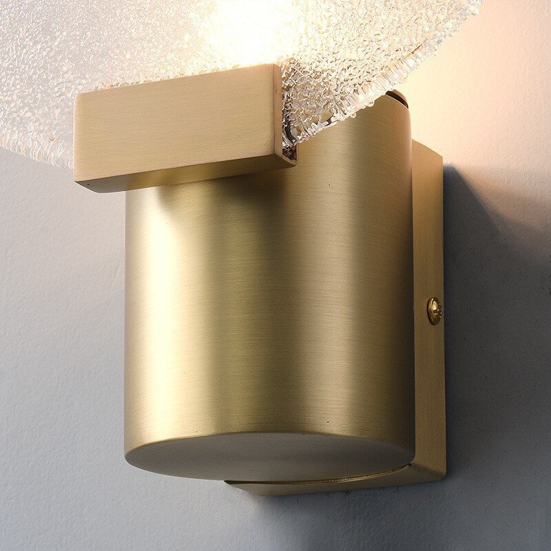 Nordic Copper Wall Lamp Modern Design