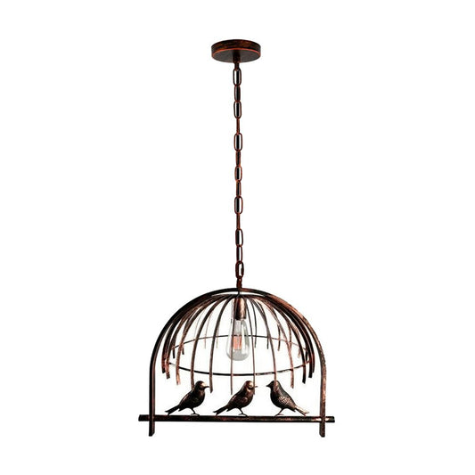 Bird Cage Ceiling Industrial Chandelier Loft Pendant Light ~2907