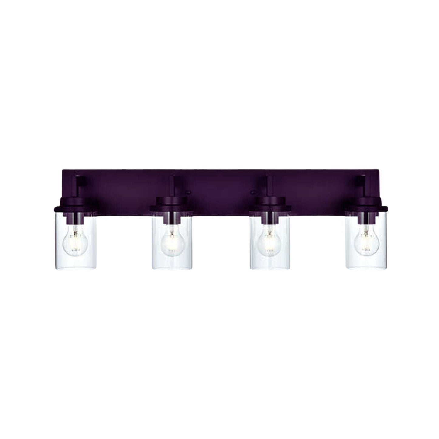 Modern Wall Bathroom Vanity Light Fixture 4 Light Oil Rubbed Bronze