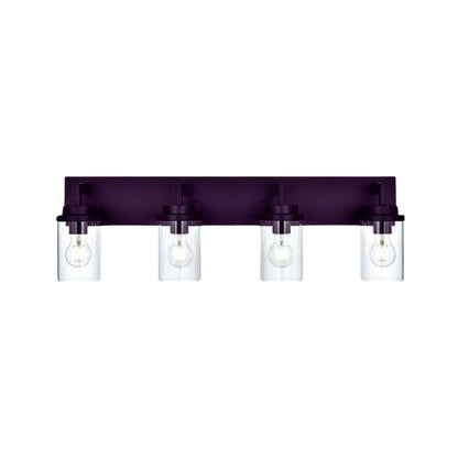 Modern Wall Bathroom Vanity Light Fixture 4 Light Oil Rubbed Bronze