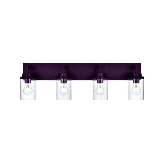 Modern Wall Bathroom Vanity Light Fixture 4 Light Oil Rubbed Bronze