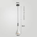 Minimalist Iron & Aluminum Single Head Pendant Light