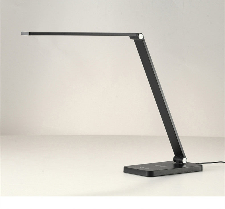 Desk Lamp Eye Protection Desk Study Dedicated Wireless Charging Plug-in Dual-use LED Bedroom