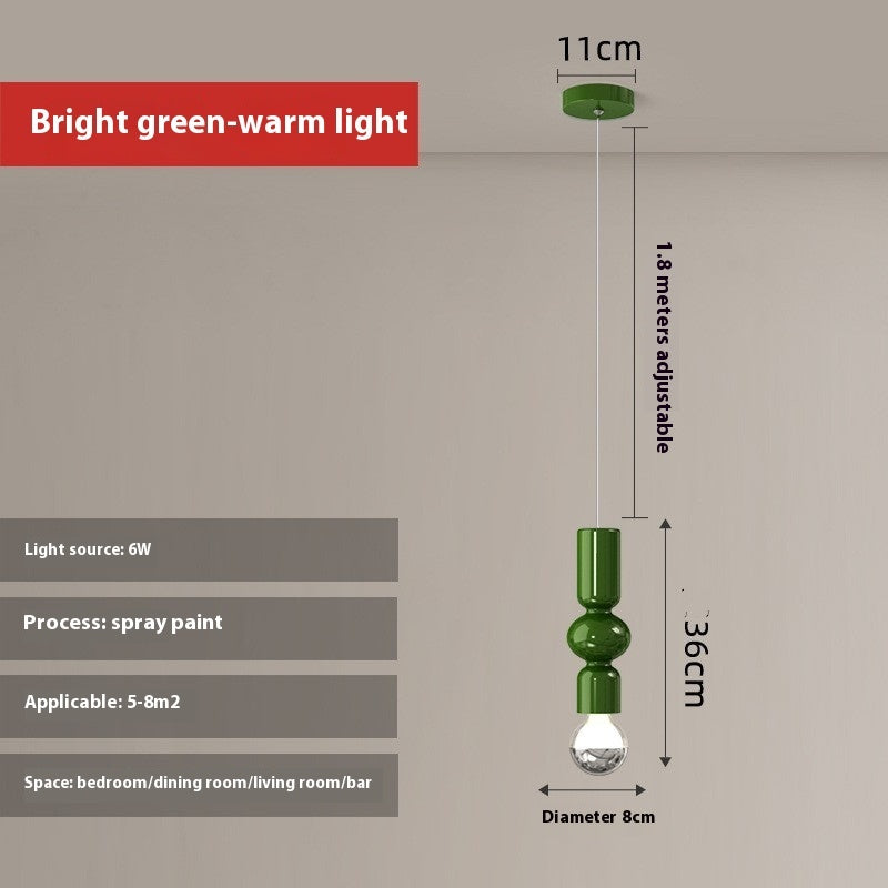 French Cream Style Bedroom Bedside Chandelier