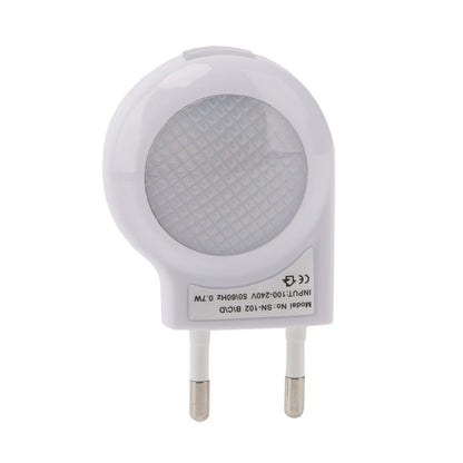 Mini LED Snail Night Light Auto Night Lamp Built-in Light Sensor Control Light Wall Lamp For Baby Kids Bedroom EU US Plug