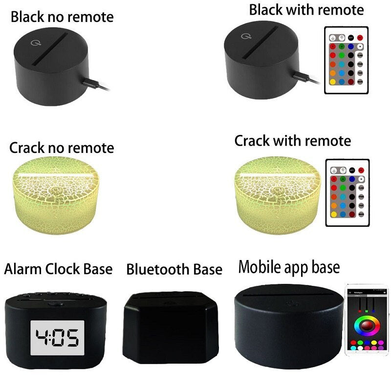 Clock Base Table Lamp Russian Doll National Atmosphere Festival Light Bright Base Nightligh Christmas Decor Visual Light Lamp