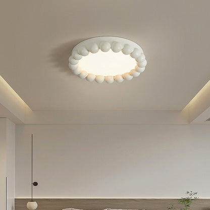 Nordic Cream Style Bedroom Light Ceiling Lamp Modern Silent Style