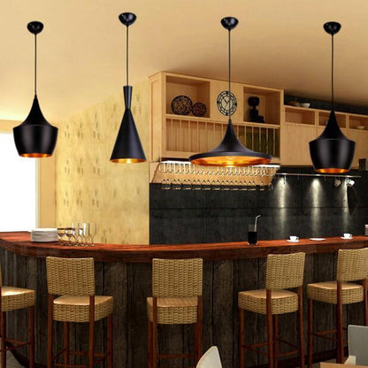 Simple and creative musical instrument chandelier three heads