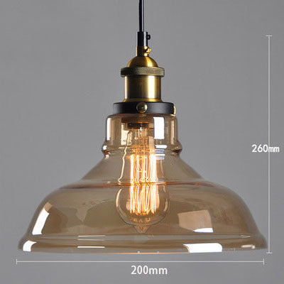 Nordic Minimalist Glass Pendant Chandelier