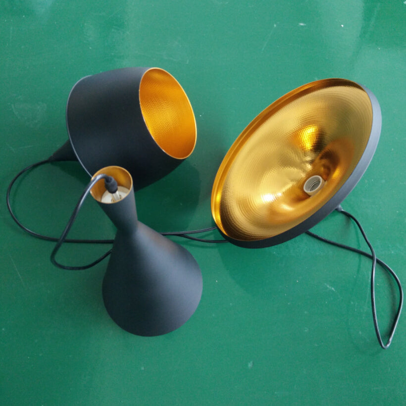 Simple and creative musical instrument chandelier three heads