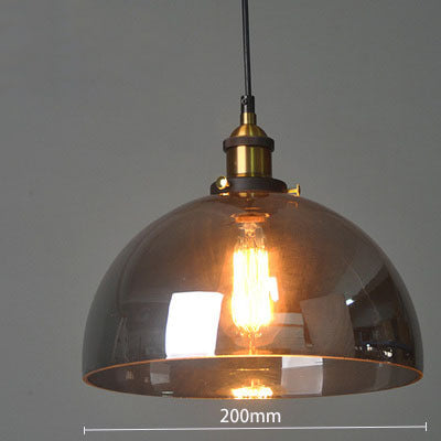 Nordic Minimalist Glass Pendant Chandelier