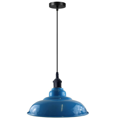 Blue Pendant Light Perfect for Kitchen Island or Bar Areas~3689