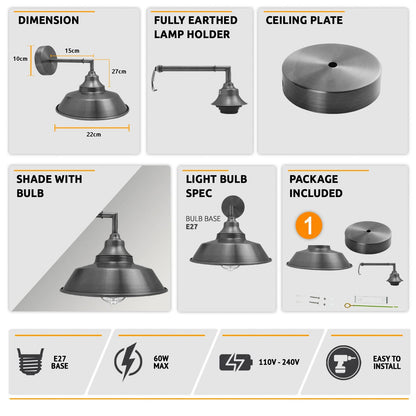 Bedside Sconces For Antique Style ~3811