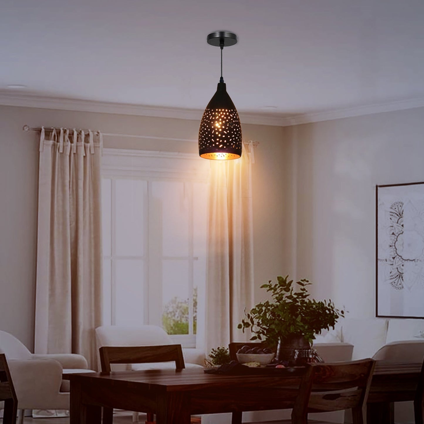 Retro Unique Pendant Light ~ 3872