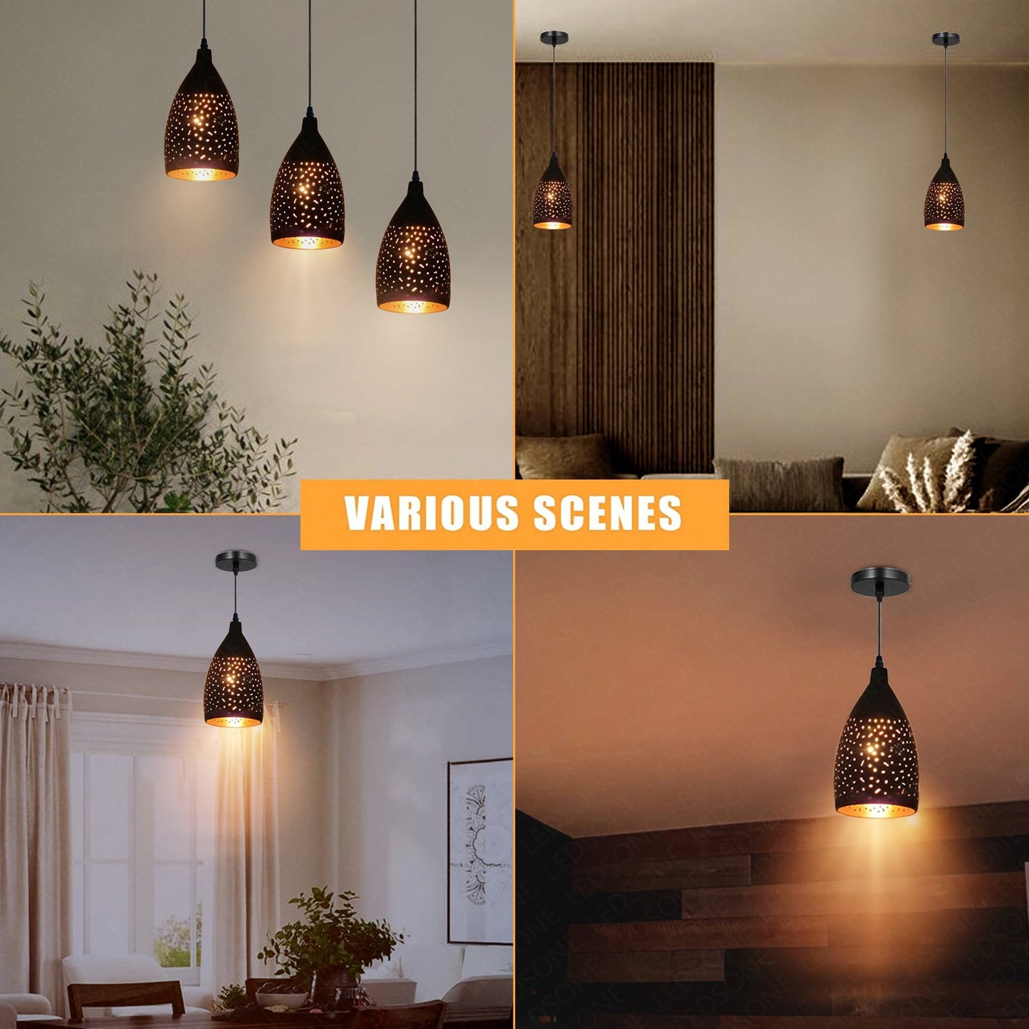 Retro Unique Pendant Light ~ 3872