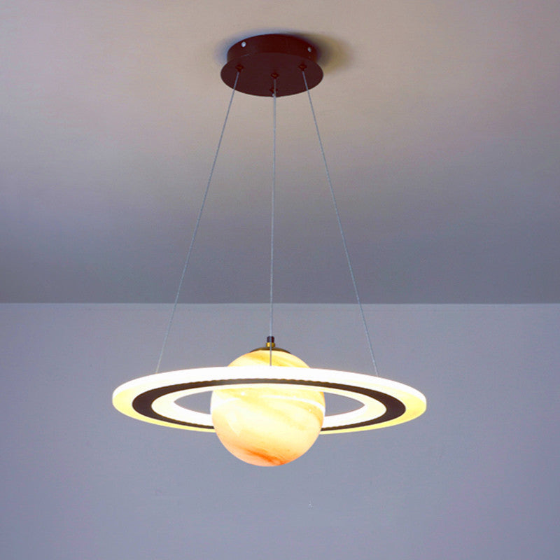 Children's Room Light Creative Happy Planet Chandelier
