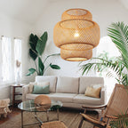 Nordic Bamboo Weaving Pendant Light