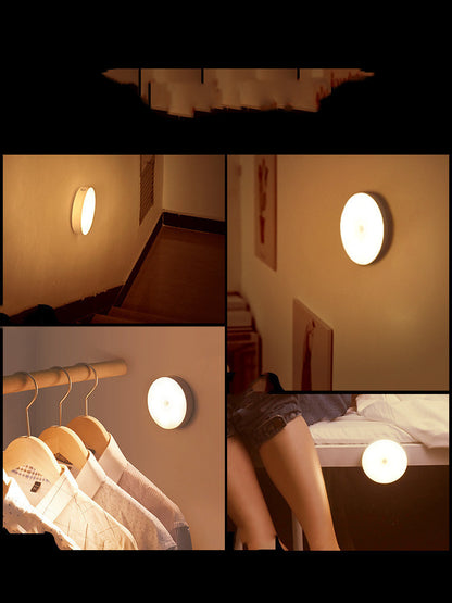 Infrared Wireless Human Body Induction Lamp Rechargeable LED Night Light