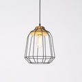 Flower Grass Iron Pendant Light Pastoral Design