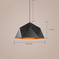 Nordic Iron Pendant Chandelier Single Head Modern