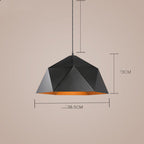 Nordic Iron Pendant Chandelier Single Head Modern