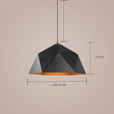 Nordic Iron Pendant Chandelier Single Head Modern
