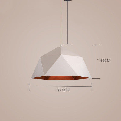 Nordic Iron Pendant Chandelier Single Head Modern