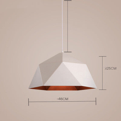 Nordic Iron Pendant Chandelier Single Head Modern