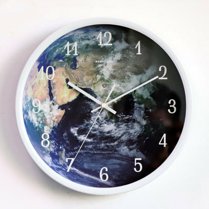 Voice-activated Induction LED Night Light Wall Clock