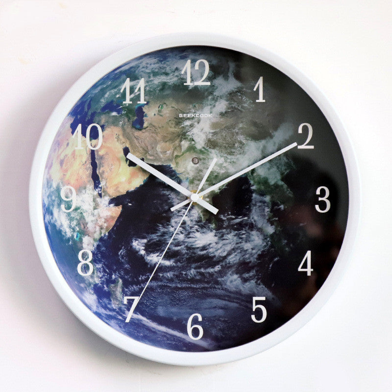 Voice-activated Induction LED Night Light Wall Clock