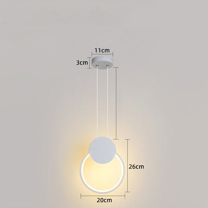 Nordic Modern Minimalist Bedroom Bedside Chandelier