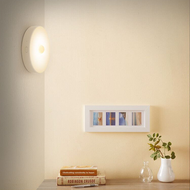 Human body induction Nightlight intelligent wall lamp USB charging bedside table lamp