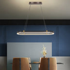 Modern Aluminum LED Pendant Chandelier with PMMA Shade