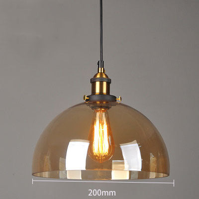 Nordic Minimalist Glass Pendant Chandelier