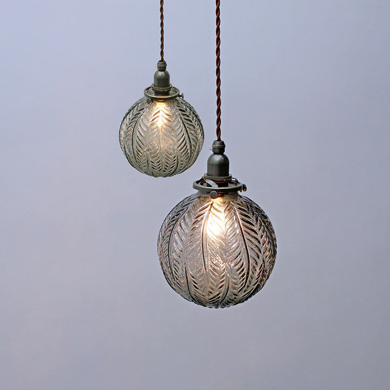 Vintage Glass Pendant Light Nordic Droplight