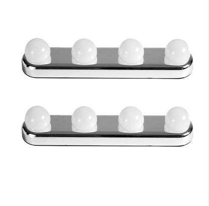 Four bulb mirror headlights Suction cup makeup lamp LED lamp fill light