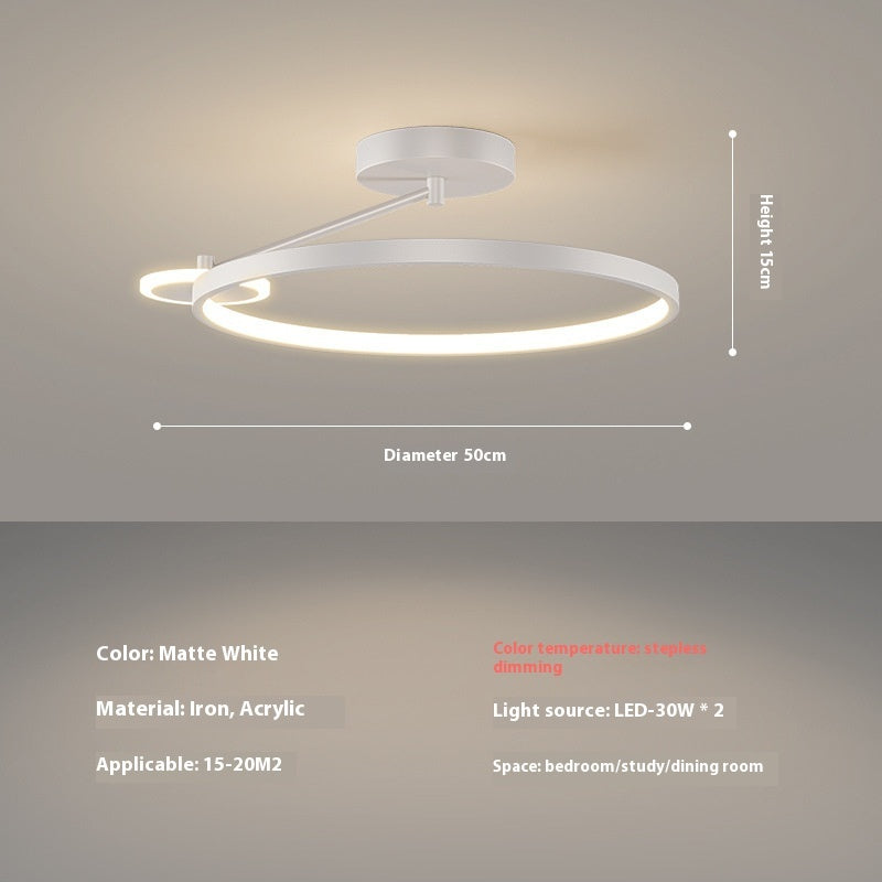 Minimalist Round Ceiling Lamp Bedroom Lamp In The Living Room