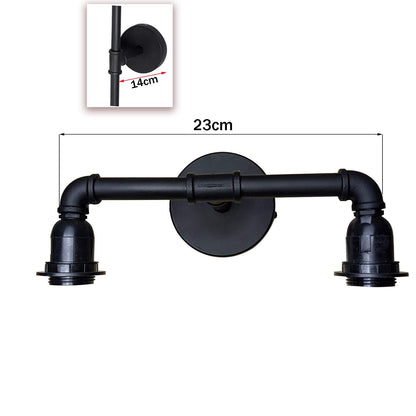 Industrial Wall Pipe Lamp Retro Light Vintage Wall Sconce Lights
