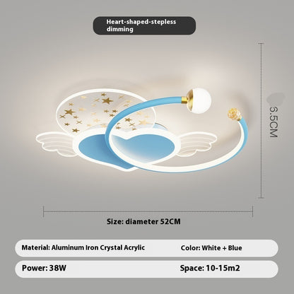 Children's Room Lamp Creative Moon XINGX Cloud Bedroom Ceiling Lamp