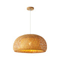 Japanese Bamboo Woven Pendant Light