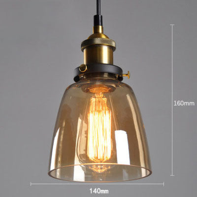 Nordic Minimalist Glass Pendant Chandelier