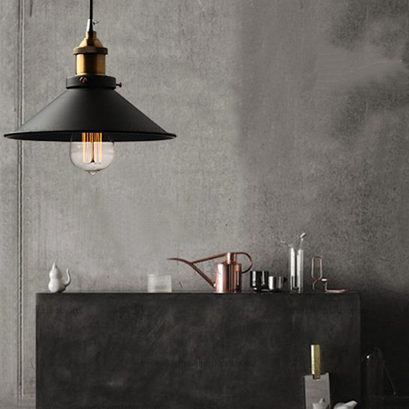 Industrial Dome Pendant Light for Kitchen Island