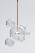 Nordic Glass Bubble Pendant Chandelier LED
