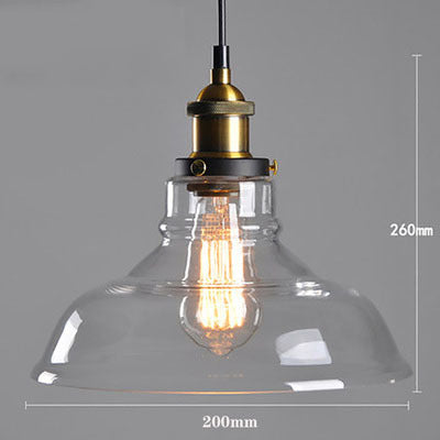 Nordic Minimalist Glass Pendant Chandelier