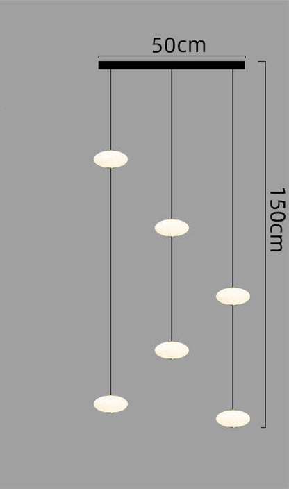 Modern Minimalist Bedroom Bedside Bar Pendant Lamp